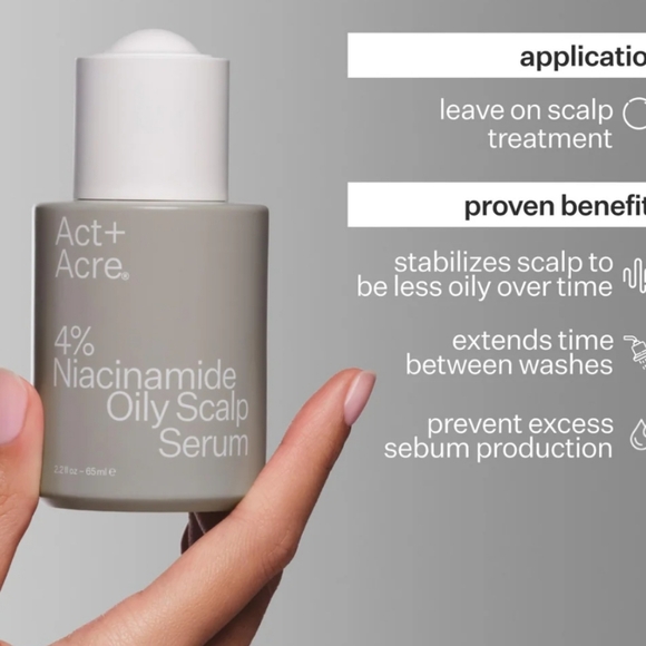 Act + Acre Cold Processed Stem Cell Scalp Serum 0.5fl.oz./15ml Travel Size NEW - Picture 2 of 8